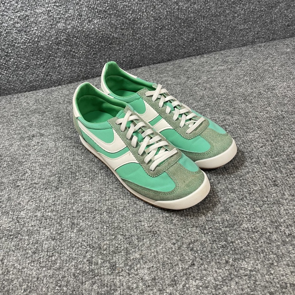 Madden Girl Sneaker Lace Up Size 7 Janice White Green Trainers